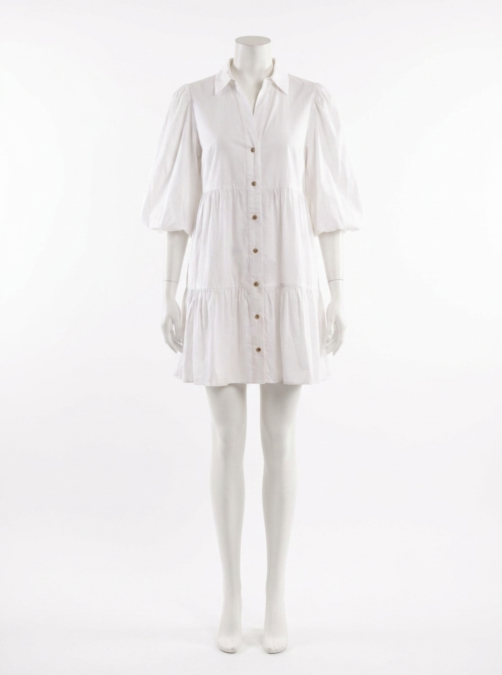 NEW EMILY MCCARTHY sadie mini dress in white
